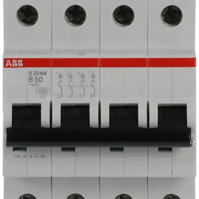 Disjoncteur ABB S204M-B50 50A B 10kA 