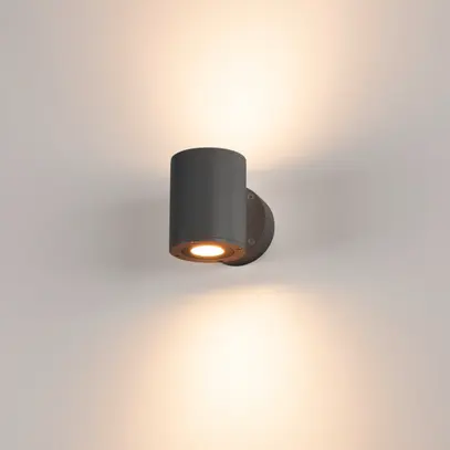 Lampada a muro LED SLV SITRA UP/DOWN WL 17W 976lm 3000K IP44 55°/55° antracite 