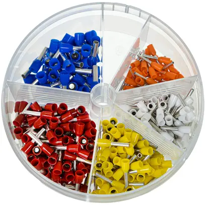 Embouts de câble assortis Ferratec isolés SD91 