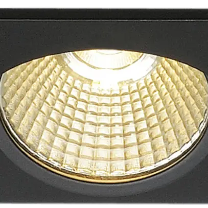 Downlight LED INC SLV NEW TRIA 68, 9W 775lm 3000K 38° carré noir mat 