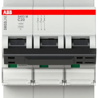 Leitungsschutzschalter SMISSLINE TP S 3×20A C 10kA 