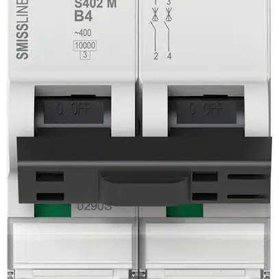 Disjoncteur SMISSLINE TP S 2×4A B 10kA 