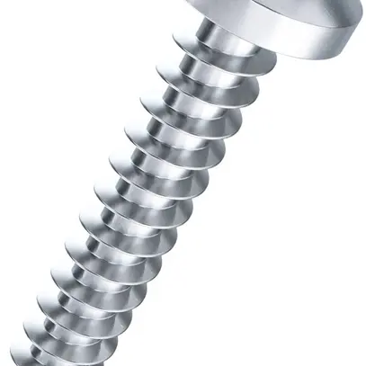 Vis pour panneau aggloméré à tête ronde Pozidriv 3.5×25mm zinguée 