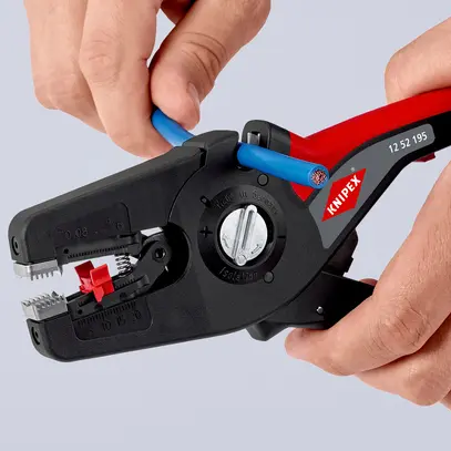 Pince à dénuder automatique KNIPEX PreciStrip16 195mm, 0.08…16mm² 