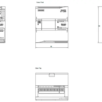 SPS-Grundgerät Siemens SIMATIC S7-1200 CPU 1211C AC/DC/Relais 24V 