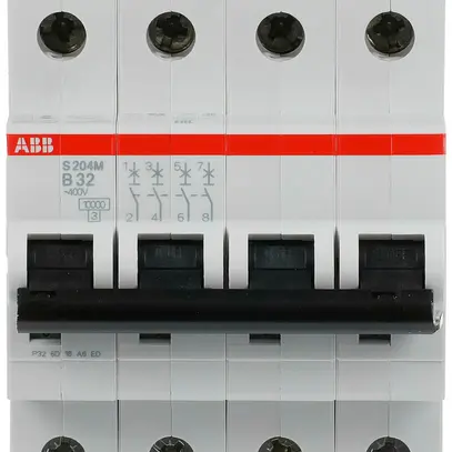 Disjoncteur ABB S204M-B32 32A B 10kA 