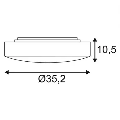 Plafoniera/lpda a muro SLV DRAGAN SENSOR, 2×E27 24W IP44 grigio argento 
