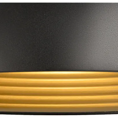 Lampada sospesa SLV FORCHINI M 40 AD1PH ne E27 1×40W REG Ø400mm nero/oro 