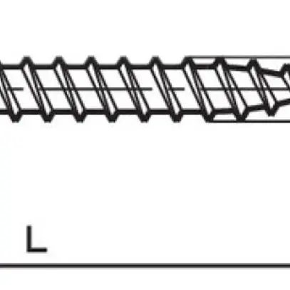 Vis à bois tête mi-ronde 4×30mm zinguée 