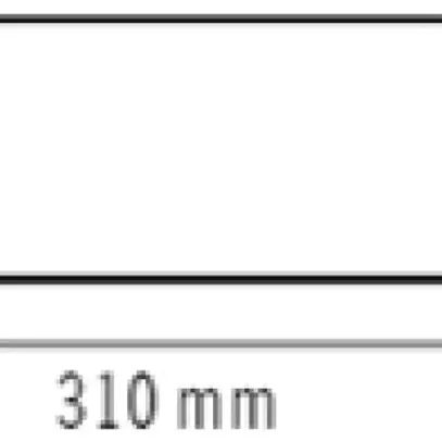 Set di pittogrammi ESYLUX SLA 14m freccia d/s/b/a 350×85mm 