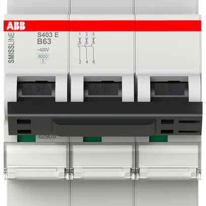 Disjoncteur SMISSLINE TP S 3×63A B 6kA 