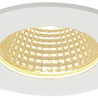 Downlight LED INC SLV PATTA-I, 12W 800lm 3000K rond IP65 blanc mat 
