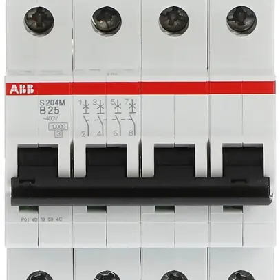 Disjoncteur ABB S204M-B25 25A B 10kA 