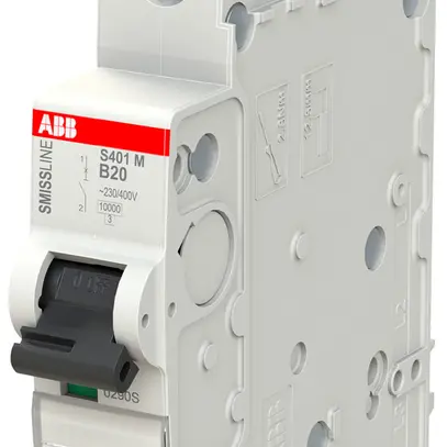 Disjoncteur SMISSLINE TP S 1×20A B 10kA 