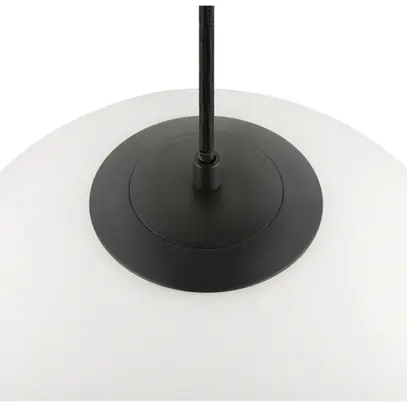 Luminaire suspendu SLV SUN 30 E27 1×40W Ø300mm noir 