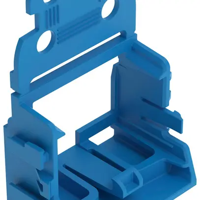 Befestigungsadapter WAGO m.Zugentlastung für 10×4mm² TH15 bl 