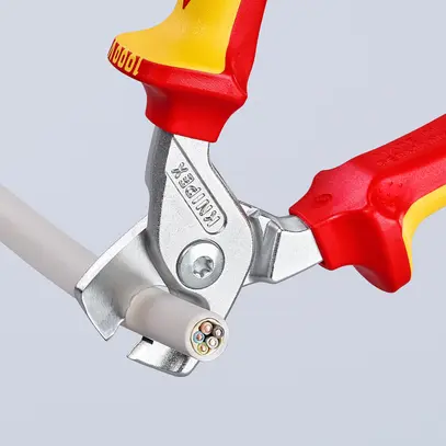 Cisaille pour câbles KNIPEX pour Ø15mm max VDE 160mm 