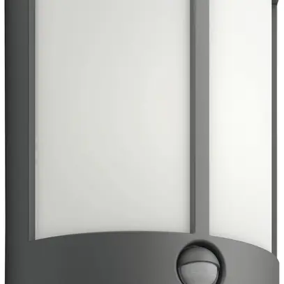 LED-Wandleuchte Stock PIR  6W 2700K 600lm IP44 anthrazit 