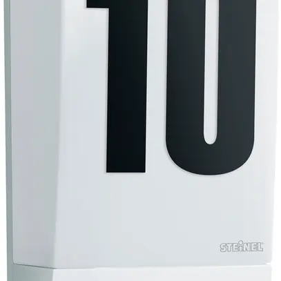 Lampada a muro Steinel L 1 PIR E27 60W IP44 bianco 