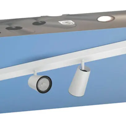Plafonnier Philips myLiving PAISLEY, GU10 4×5.5W IP20, blanc 