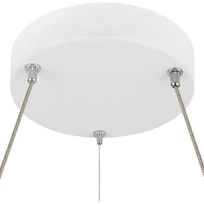 Luminaire suspendu LED SLV ONE FLAT 23W 1900lm 927/930 VAR Ø600 blanc 