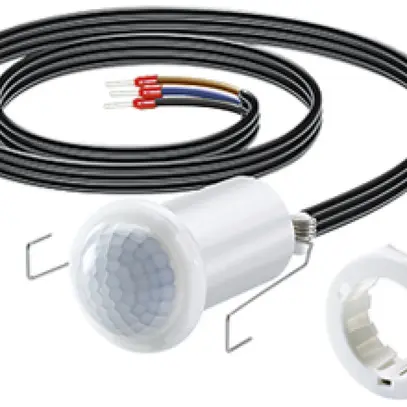 Rilevatore di presenza INS ESYLUX PD-C 360/8 mini Slave, opale opaco 