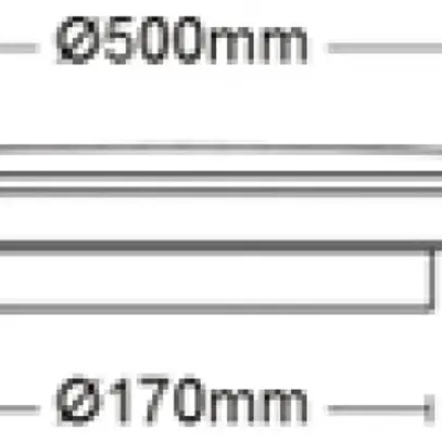 Plafoniera LED Philips Ozziet 36W 3900lm 2700K REG bianco 