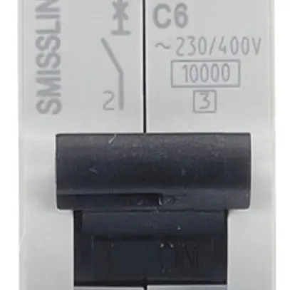 Leitungsschutzschalter SMISSLINE TP S 1×6A C 10kA 