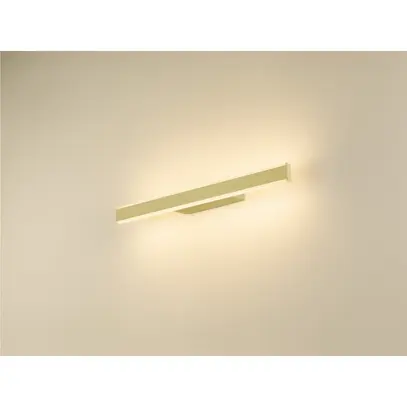Applique LED SLV ONE LINEAR 50 14W 900lm 927/930 IP44 VAR 525mm laiton 
