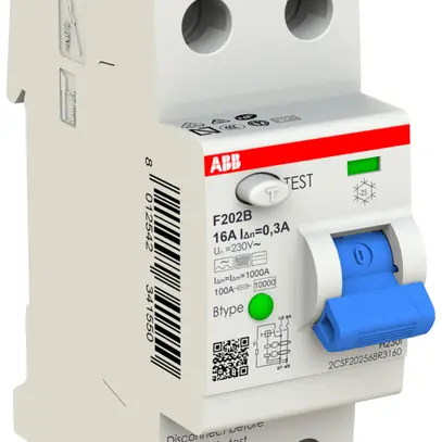 Interruttore differenziale proM compact 1PN tipo B 16A 300mA 2UM leggr.ritardato 