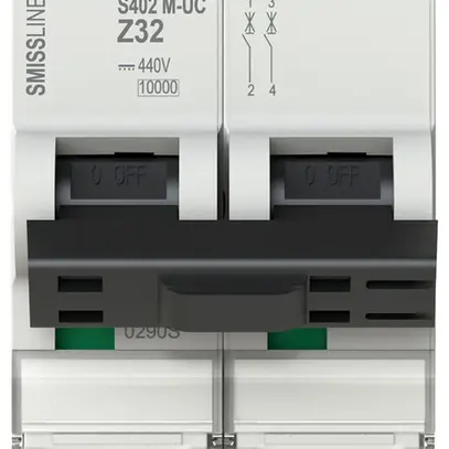 Disjoncteur SMISSLINE TP UCZ 2×32A 10kA 