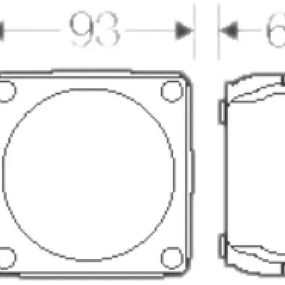 Scatola di derivazione AP Hensel KF G 2.5mm² senza mors.gr 
