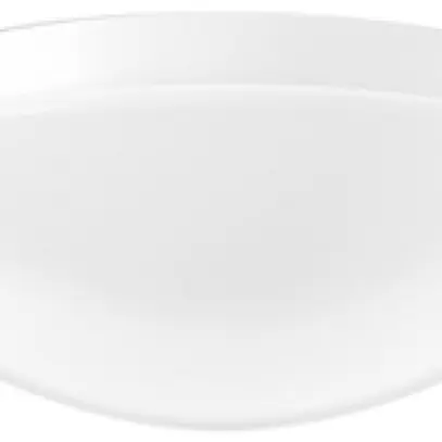 Lampada apparente RZB FLAT POLYMERO HF E27 1×45W IP43Ø305×115mm bianco 