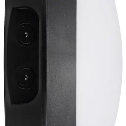 Plafoniera LED Sylvania START HF SEN 14W 1500lm 840 IP66 REG Ø350 nero 