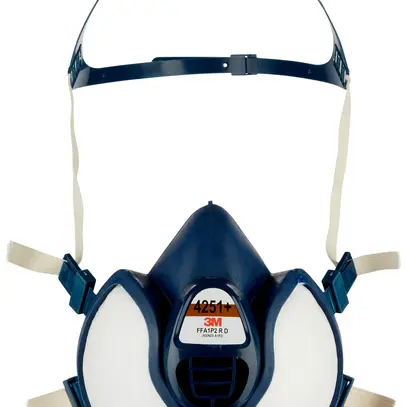 Halbmaske 3M™ 4251+, Filter FFA1P2 R D, wartungsfrei 