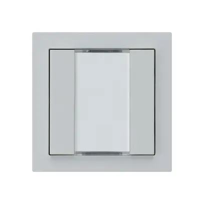 Poussoir ENC kallysto A KNX 2× s/e-link gris clair 