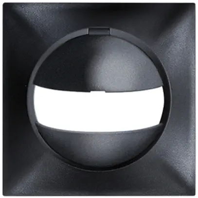 Cadre ESYLUX IP20 FED pour MD 180i-CH, PD 180i-CH noir 
