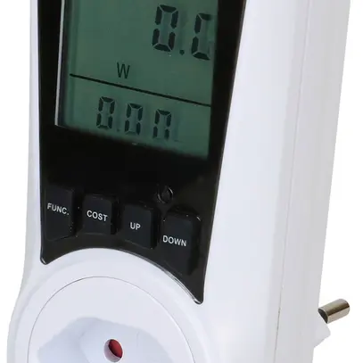Contatore di energia a innesto intermedio MH KWE-PMB05-SW 10A 2300W 