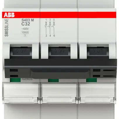 Leitungsschutzschalter SMISSLINE TP S 3×32A C 10kA 