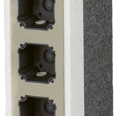 Geräteträger mit Einlasskasten Gr.I-I-I NUP/E 220…240mm 