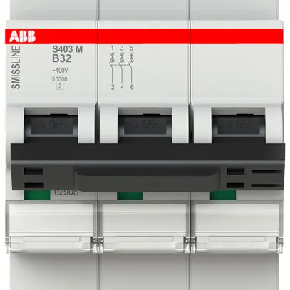 Disjoncteur SMISSLINE TP S 3×32A B 10kA 