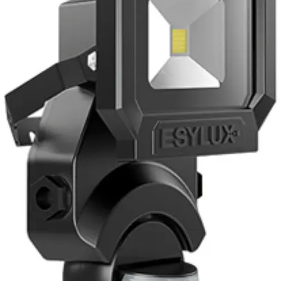 Proiettore LED ESYLUX AFL SUN, 10W 3000K 800lm 133×75×210mm IP65, nero 