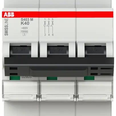 Disjoncteur SMISSLINE TP S 3×40A K 10kA 