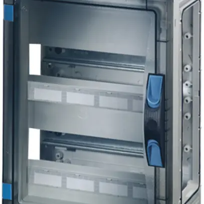 Tableau d.distribution AP Hensel FP 1249 sans PE/N borne 2 rangées 270×360×186mm 