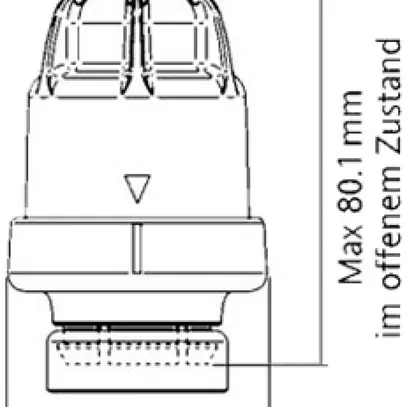 Servomotore Eberle TS+ 5.11/230, normalmente chiuso, 90N, M30×1.5mm 