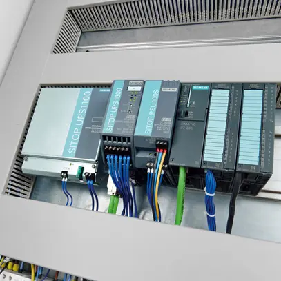 Alimentazione Siemens SITOP PSU100S, IN:120/230VAC, OUT:24VDC/5A 