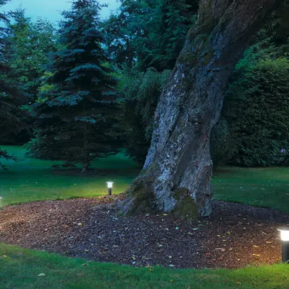 Lampadaire SLV ALPA MUSHROOM 40, E27 24W IP55 gris 