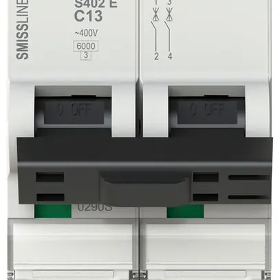 Disjoncteur SMISSLINE TP S 2×13A C 6kA 
