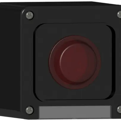 Lampada spia AP ABB NAP 1e LP rosso/nero 