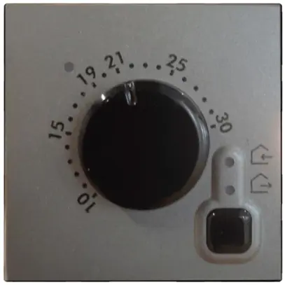Thermostat d'ambiance INC MOS magnésium 5…30°C 2modules 